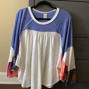 Free people blouse!